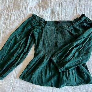 Madewell Smocked Top